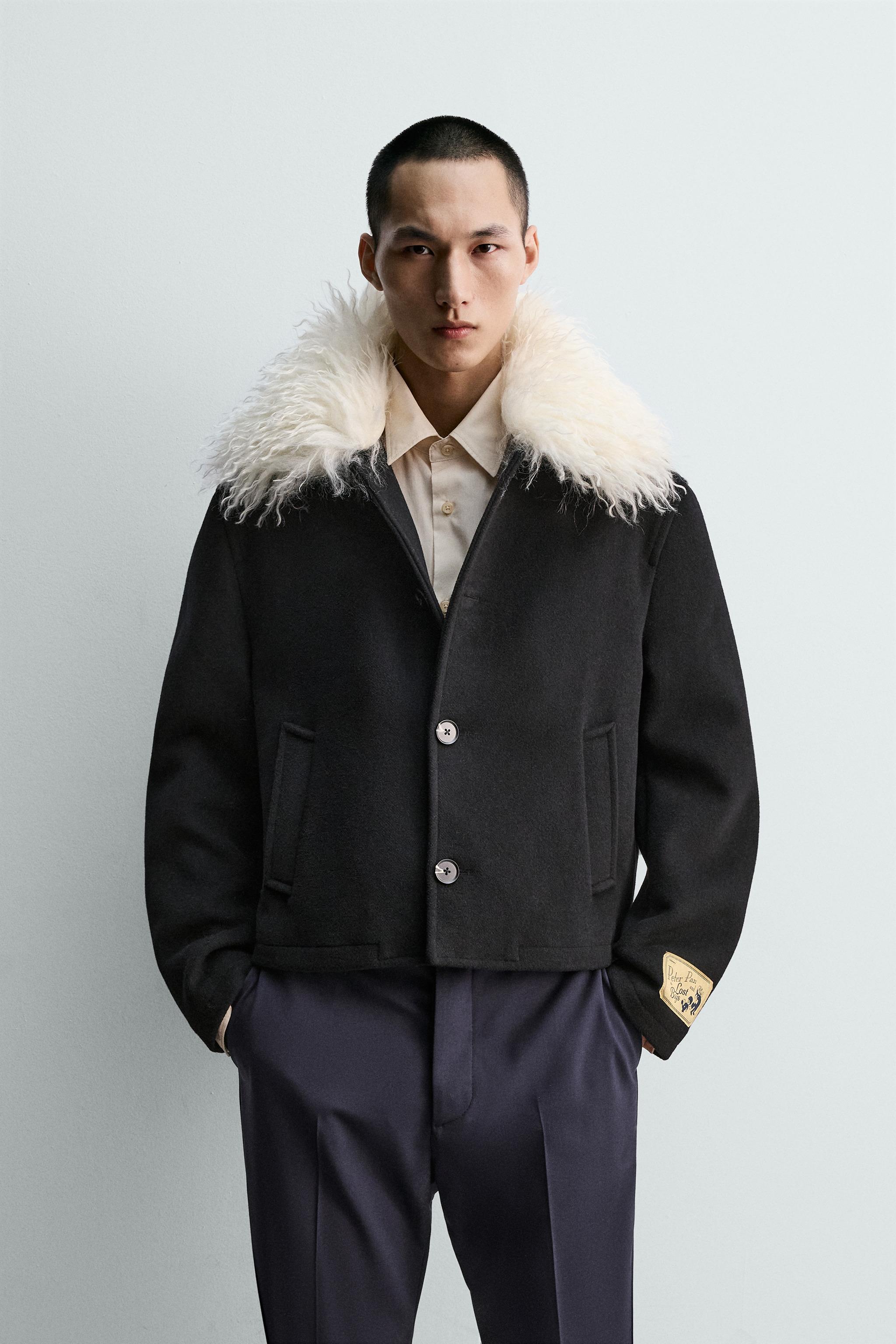 SHORT COMBINED COAT HARRY LAMBERT FOR ZARA X DISNEY