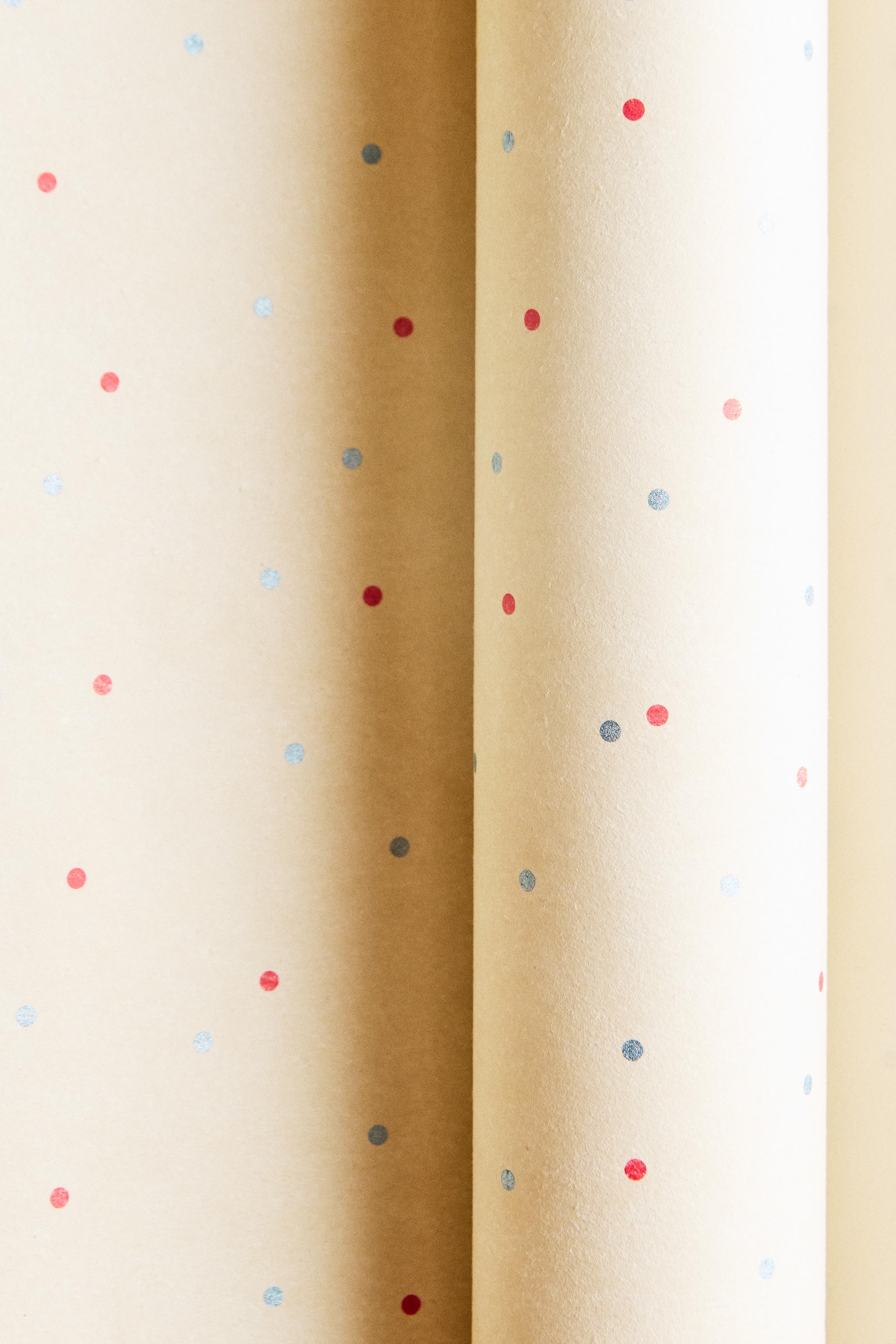 PAPIER CADEAU À POIS