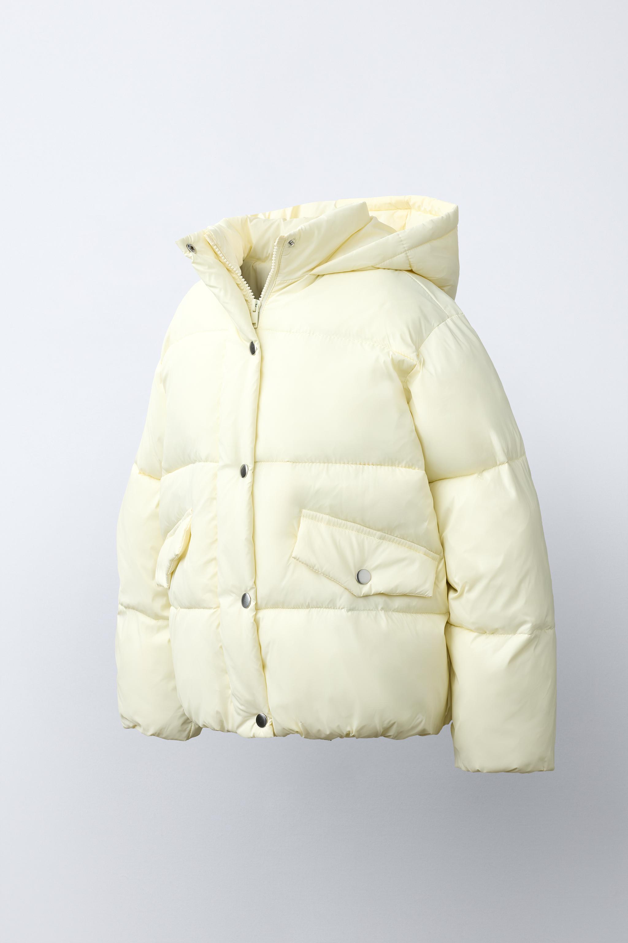WATER-REPELLENT HOODIE PADDED JACKET — Butter