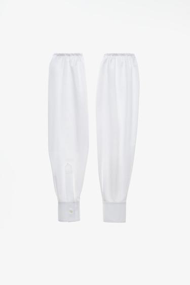LIMITED EDITION POPLIN CUFFS — White 1
