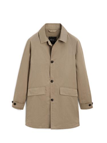 Trench ligero con algodón - Beige de Zara