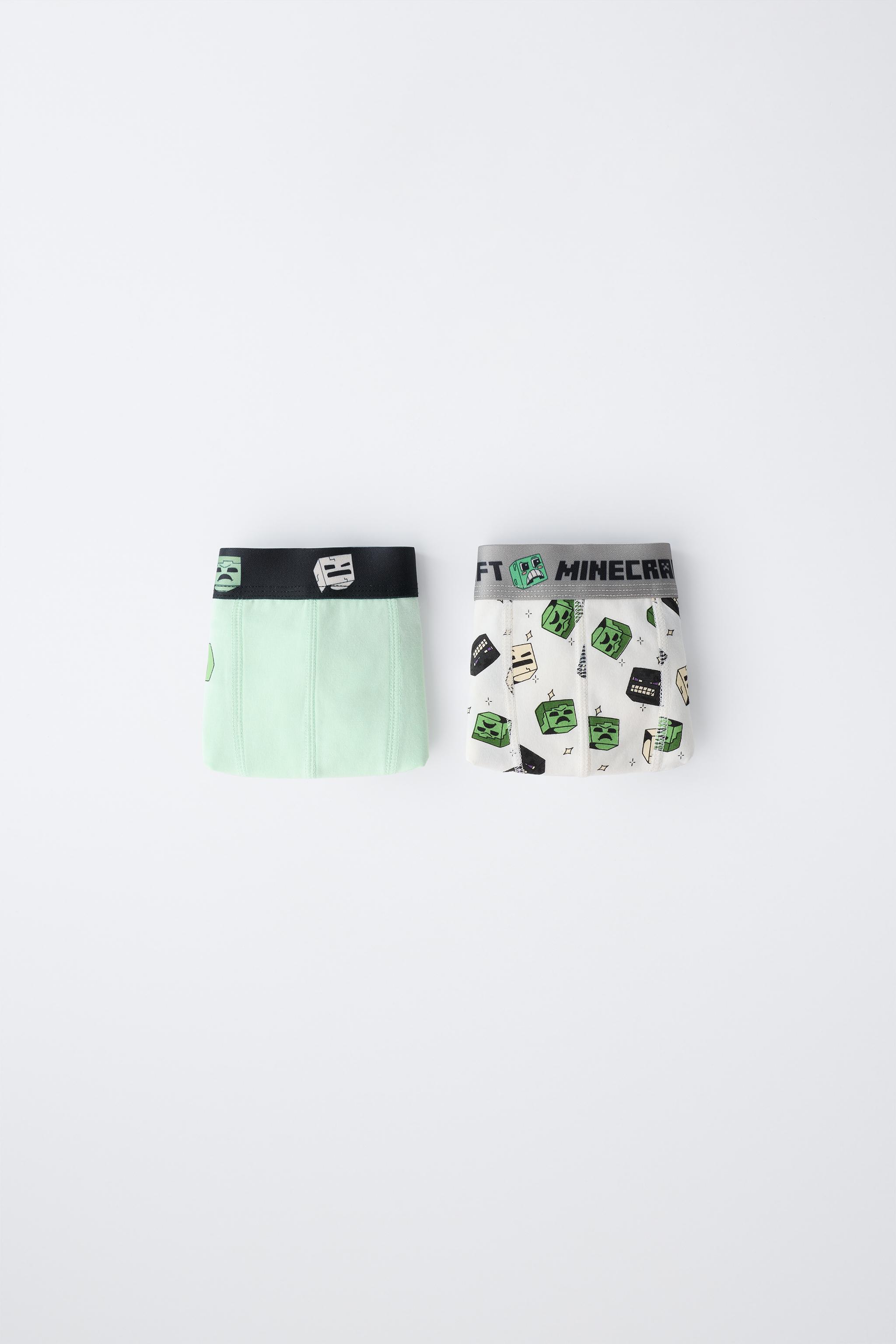 AGES 6-14 / TWO-PACK MINECRAFT © MOJANG AB. ™ BOXERS