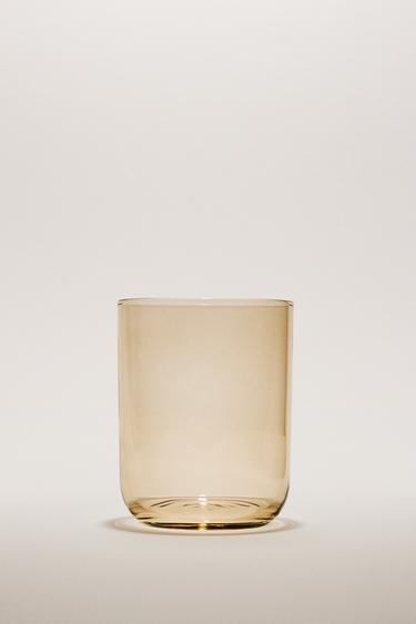 FARBIGES GLAS - Ocker von Zara