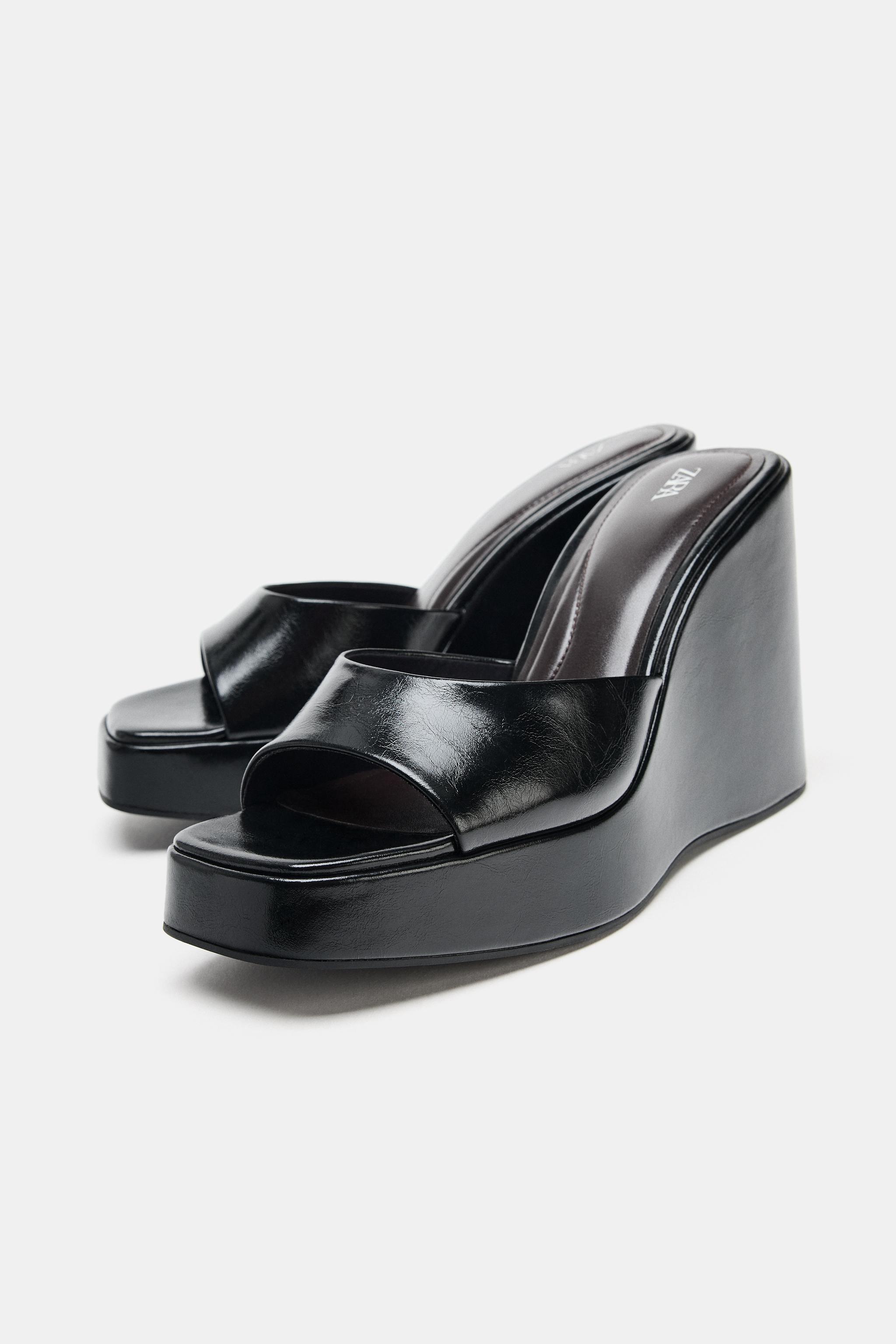 Zara Dolgu Topuk Sandalet görsel 3