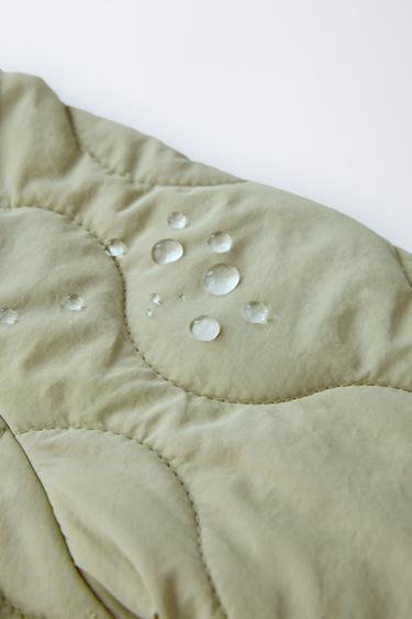 RIBBON PUFFER JACKET - Light green by Zara - Image 7