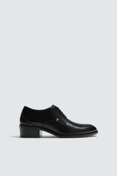Zara WILLY CHAVARRIA X ZARA LEATHER DRESS SHOES - Black