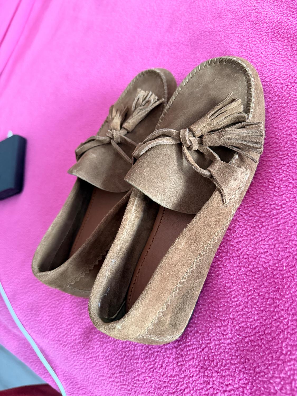 LEATHER DRIVING LOAFERS - Image 2