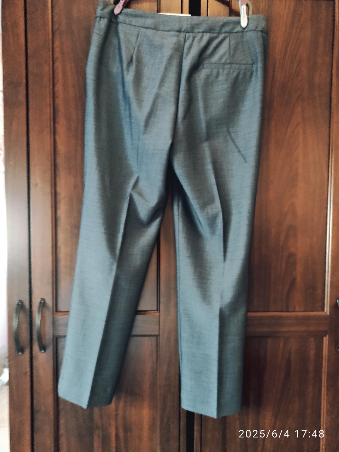 SKINNY TROUSERS WITH FRILLS ON POCKET - Image 2