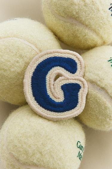 THERMO-ADHESIVE LETTER G PATCH - Blue by Zara - Image 5