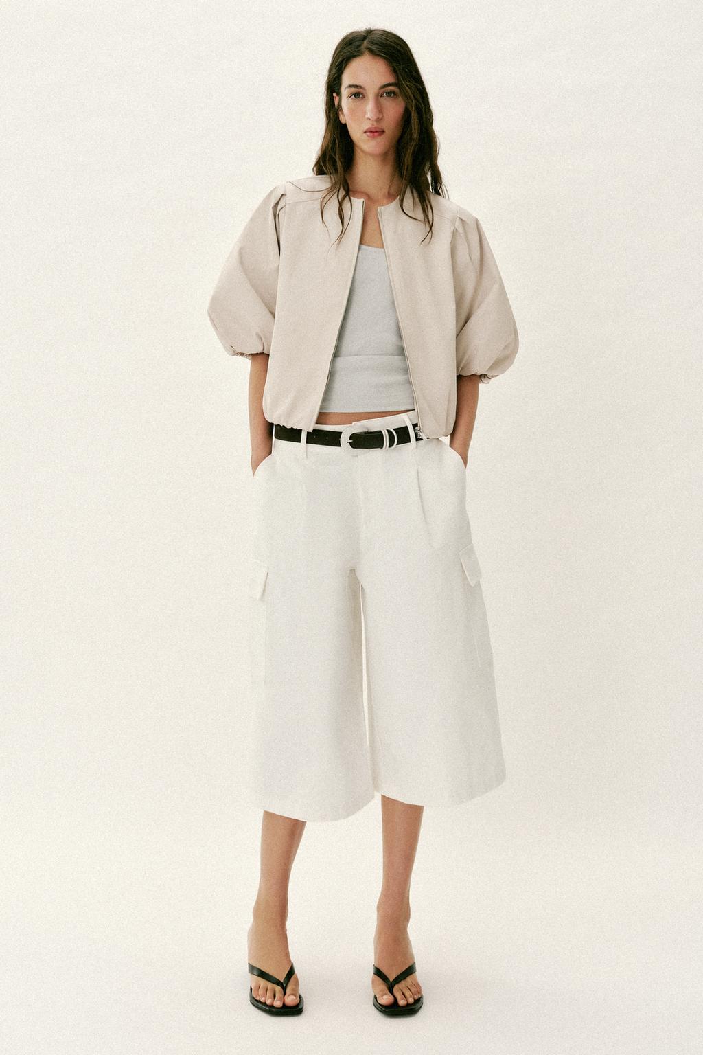 BALLOON BOMBER JACKET