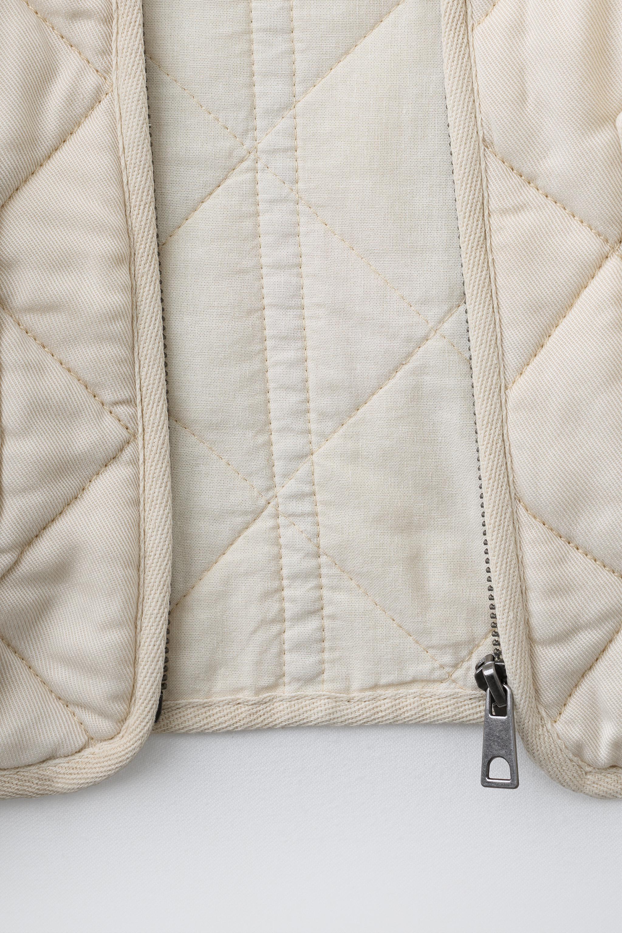 VESTE MATELASSÉE ZIPPÉE