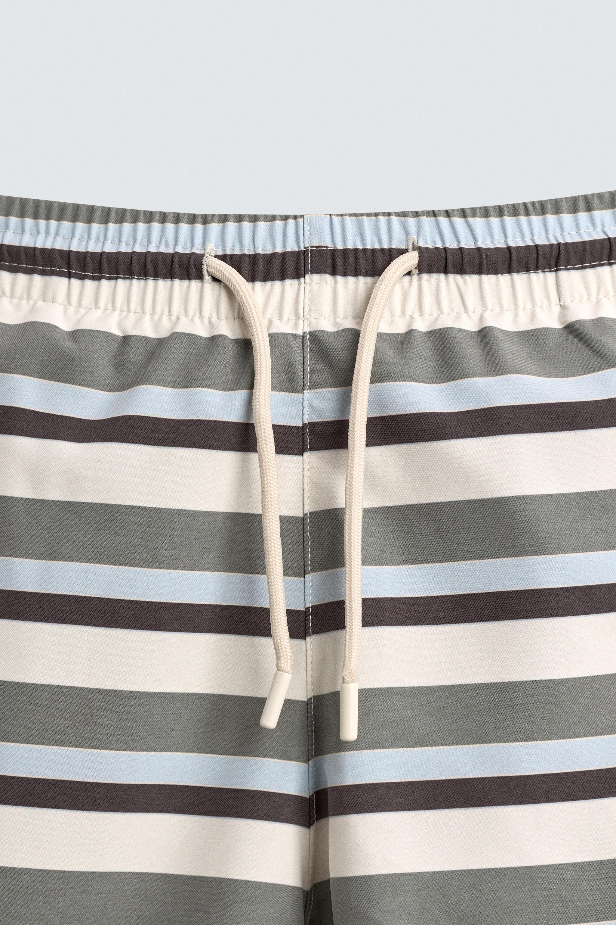 MID-STRIPE SWIMSUIT