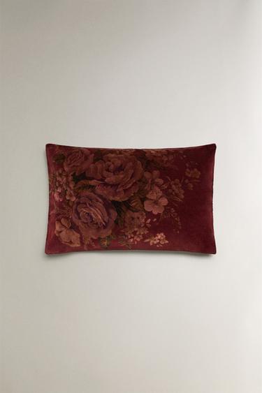 CAPA ALMOFADA VELUDO - Terracota da Zara - Imagem 0