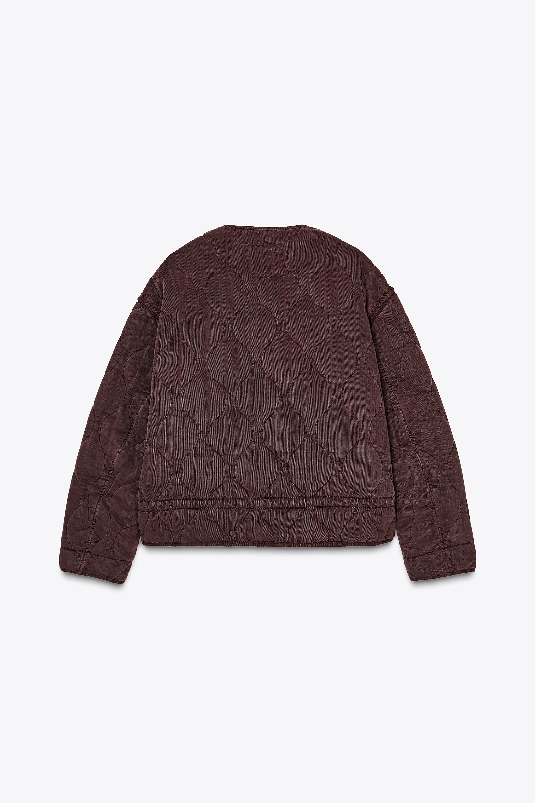 ZARA フーテッドキルティングコート｜Yahoo!フリマ（旧PayPay