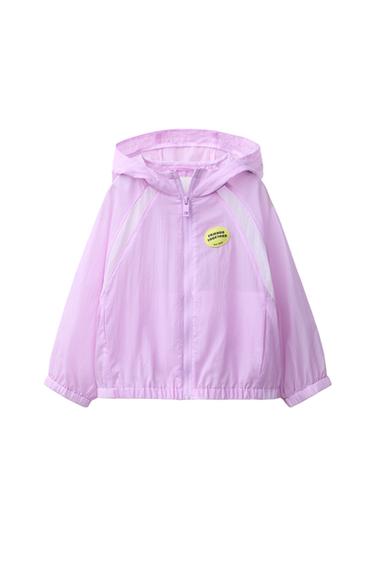 LIGHTWEIGHT RAINCOAT WITH LABEL - Mauve by Zara