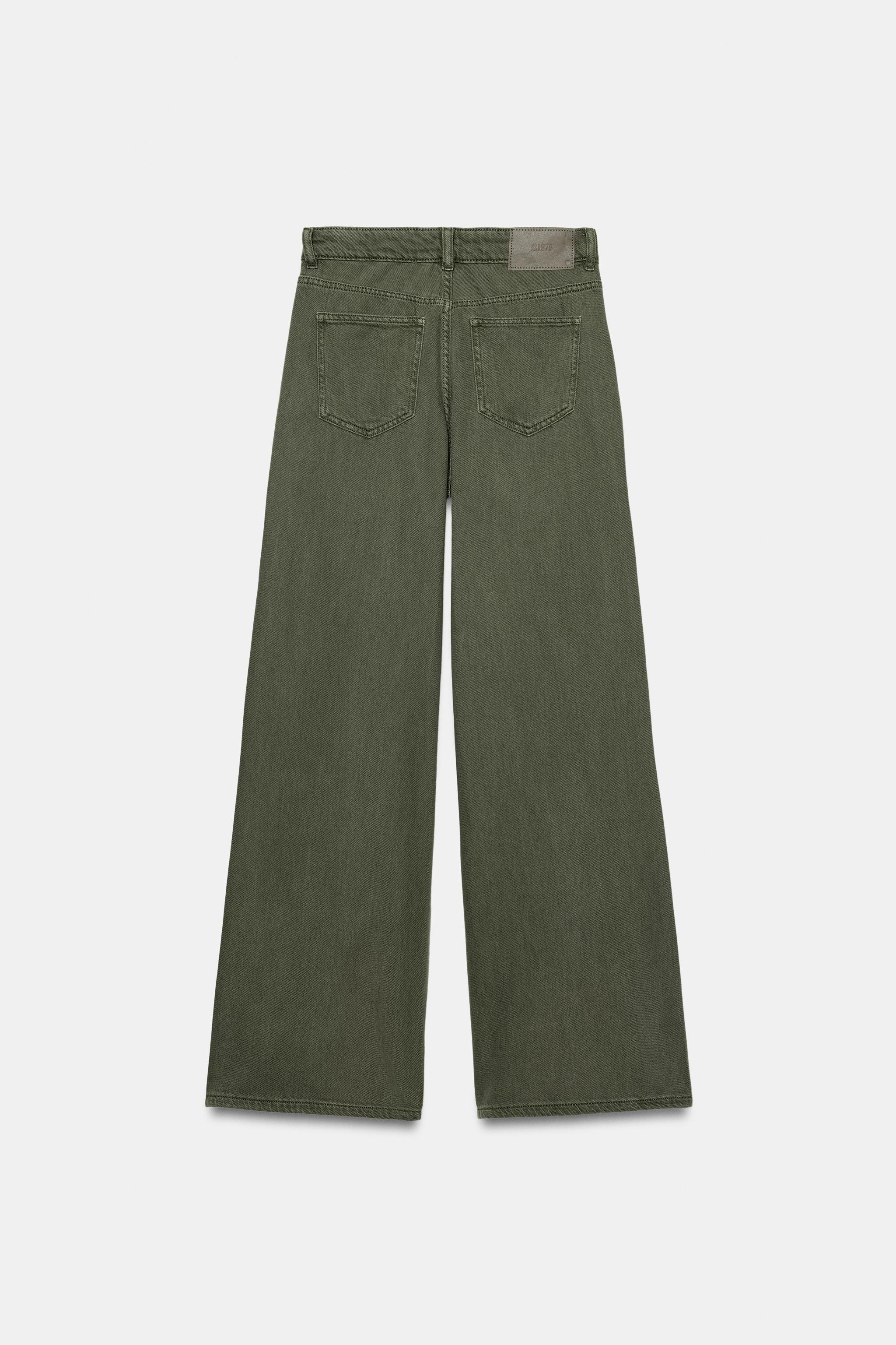 Z1975 HIGH-WAISTED FLUID WIDE LEG JEANS