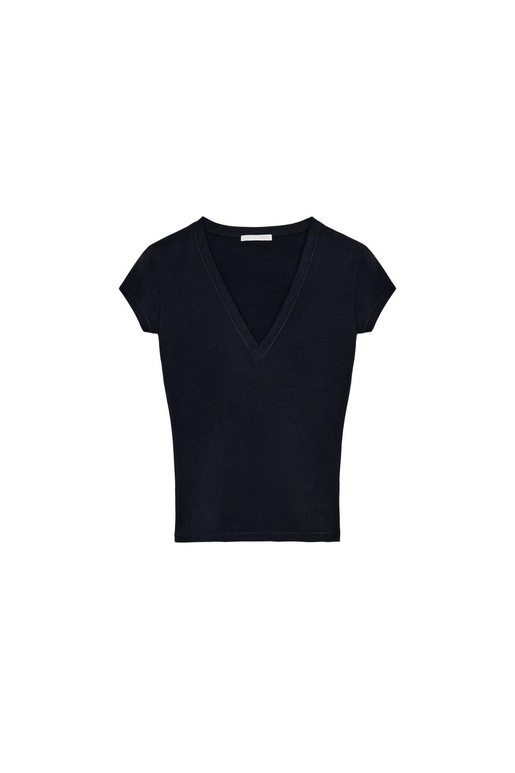 V-NECK T-SHIRT - image 3