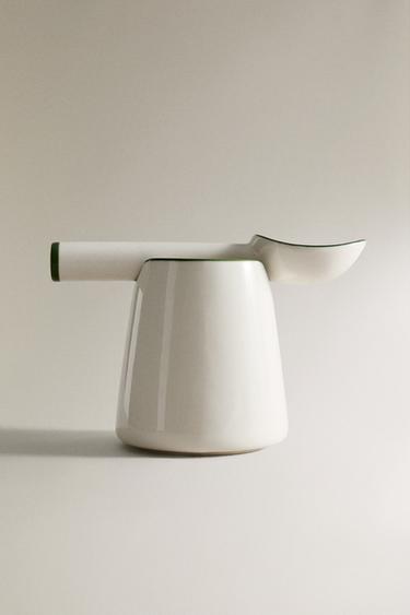 ENSEMBLE SERVEUR À GLACE GRÈS - Vert de Zara
