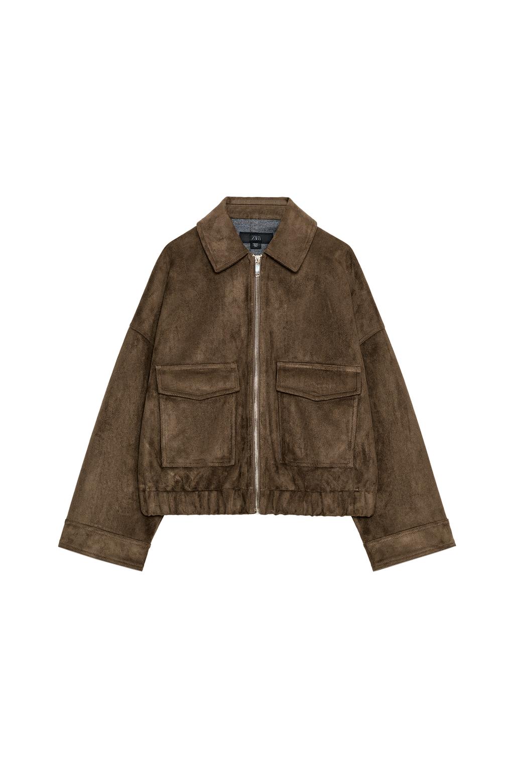 FAUX SUEDE JACKET - image 3