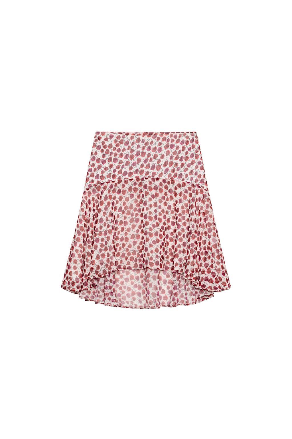 PRINTED MIDI SKIRT - image 3