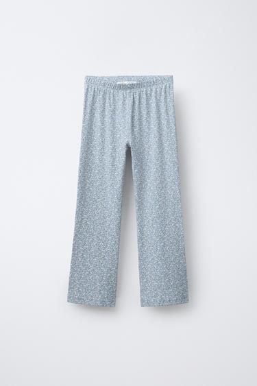 6-14 ANS/ PYJAMA À NŒUD EFFET FOURRURE - Bleu clair de Zara - Image 3