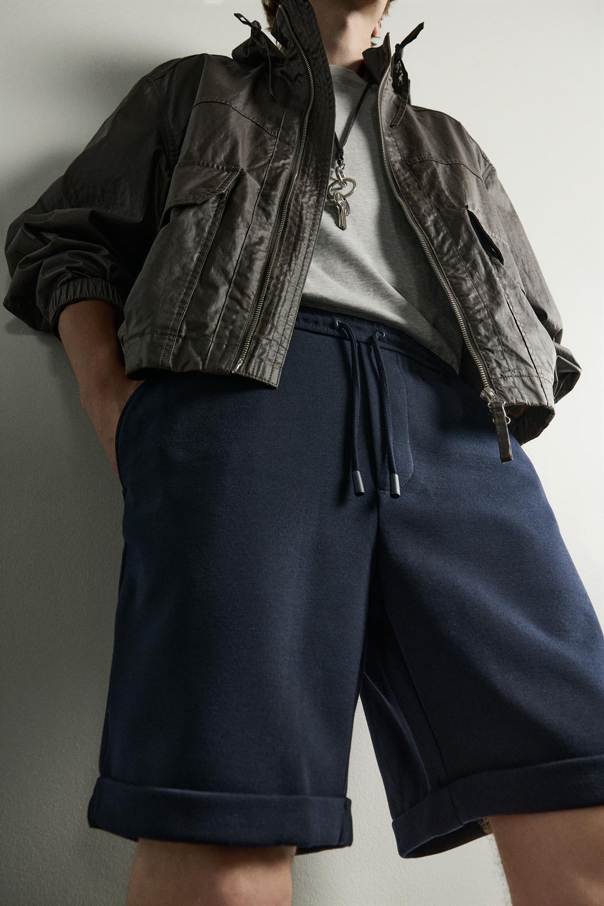 Zara CONFORT REGULAR FIT BERMUDA görsel 5