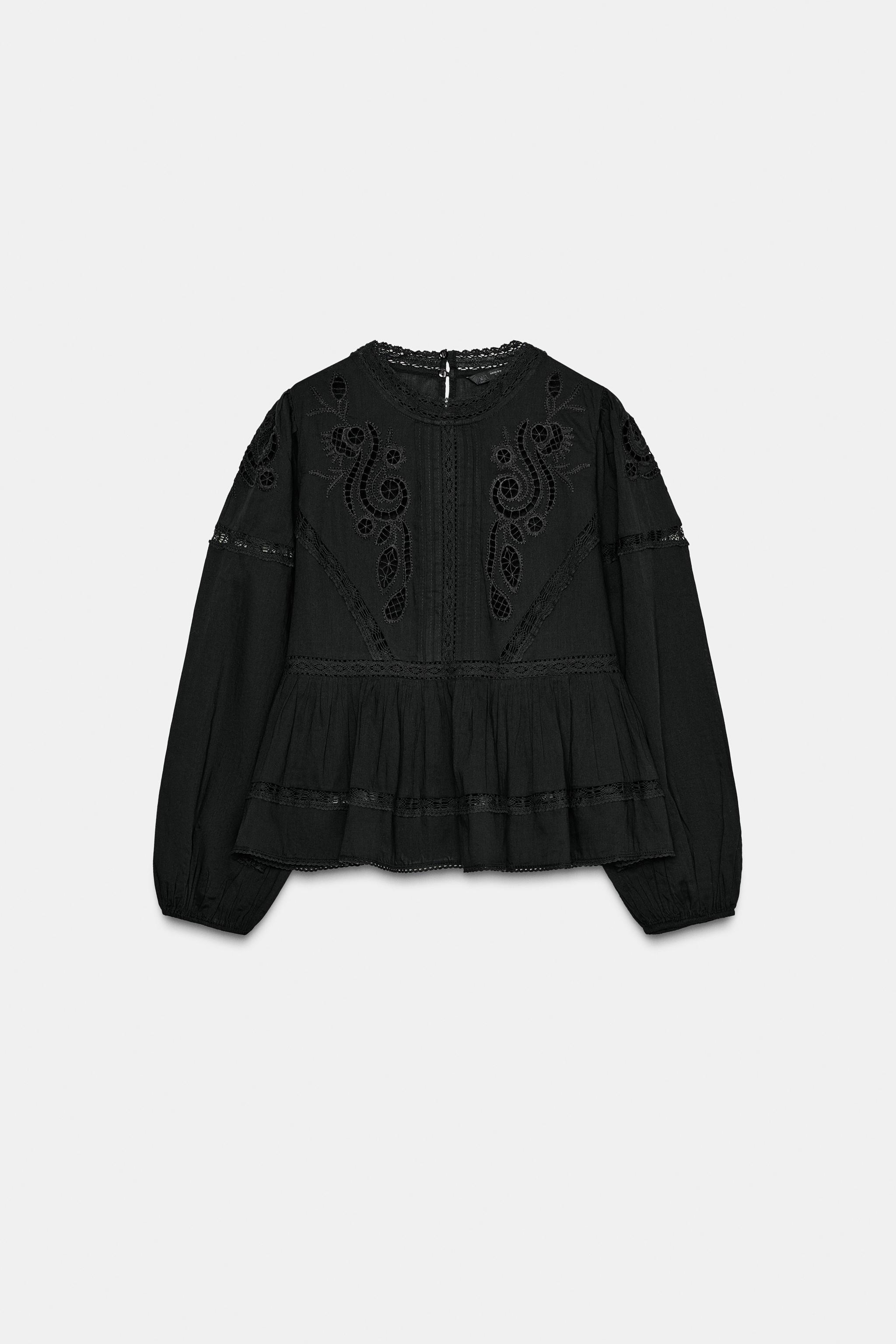 ブラックブラウス – レディース | ZARA 日本