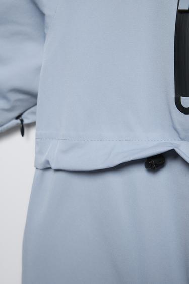 PARKA MATELASSÉE WATER REPELLENT ET WINDPROOF RECCO® SYSTEM SKI COLLECTION - Bleu clair de Zara - Image 3