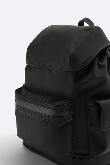 Mochila piel negra - Hombre - OI2019