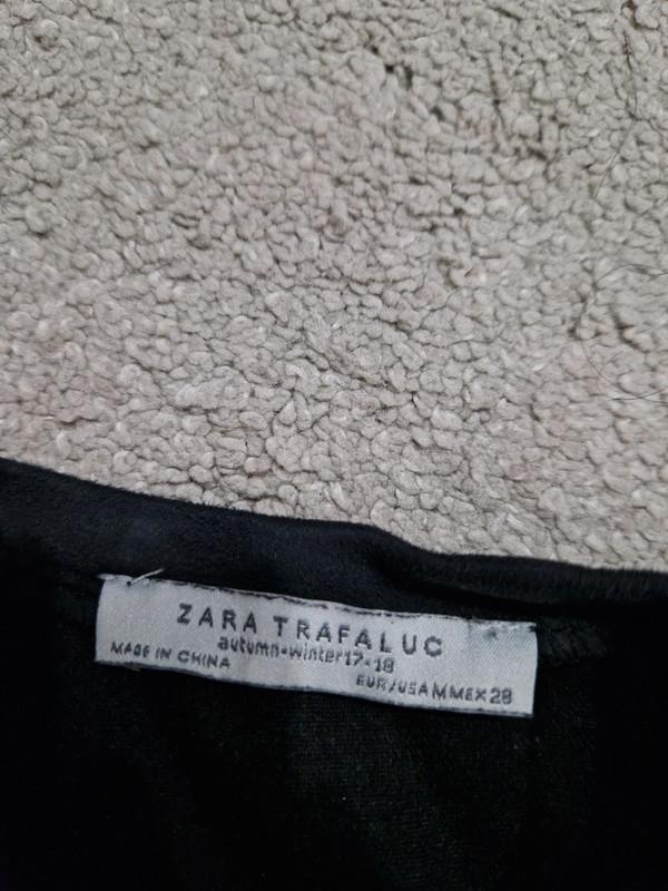 FAUX SUEDE SHORT DRESS - Image 3