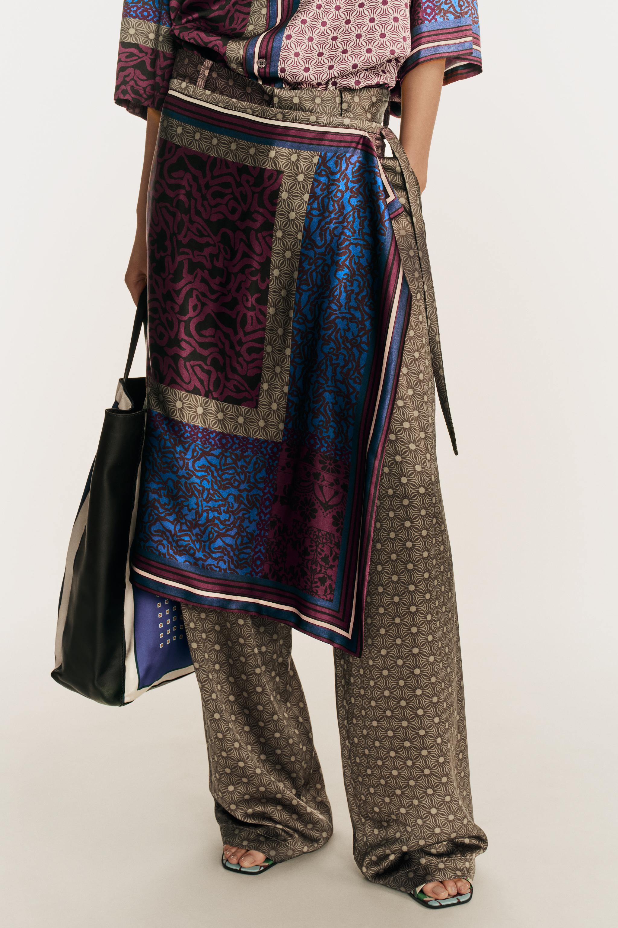 Zara LIMITED EDITION DERİ DETAYLI EL ÇANTASI görsel 6