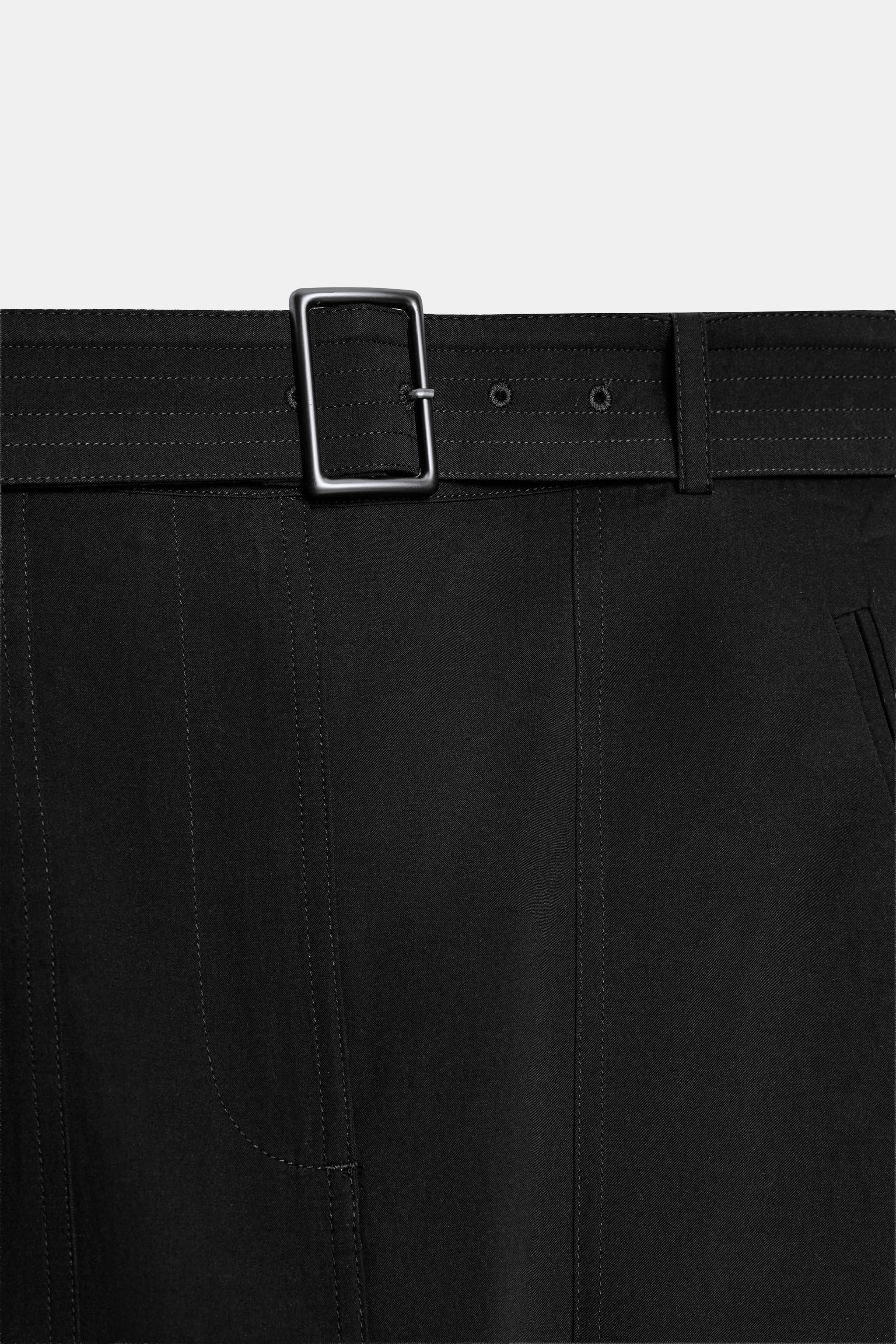 JUPE MIDI CARGO CEINTURE ZW COLLECTION