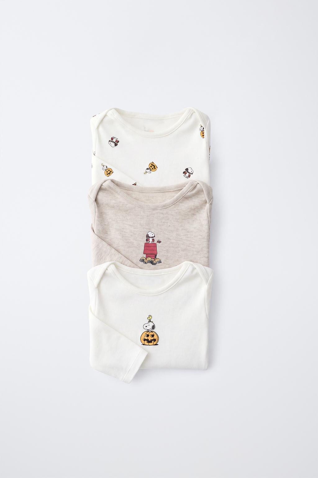 SNOOPY PEANUTS™ FANCY DRESS 3-PACK OF BODYSUITS