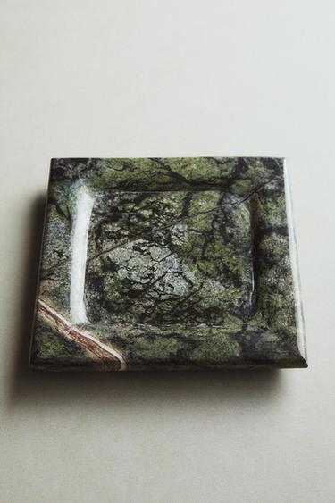 DECORATIVE MARBLE TRAY - Greens by Zara - Image 4