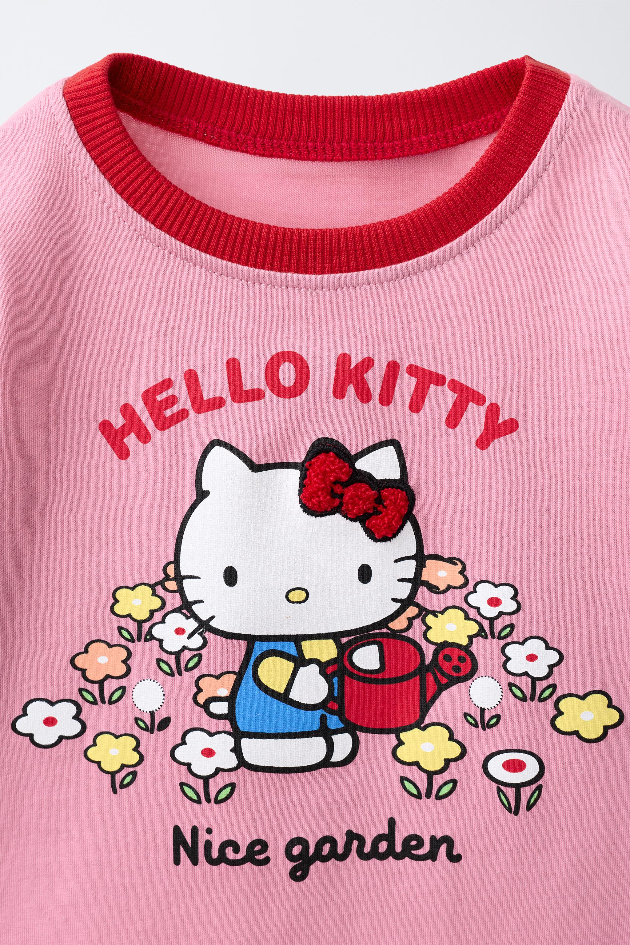 HELLO KITTY © SANRIO PRINT T-SHIRT - Pink | ZARA United States