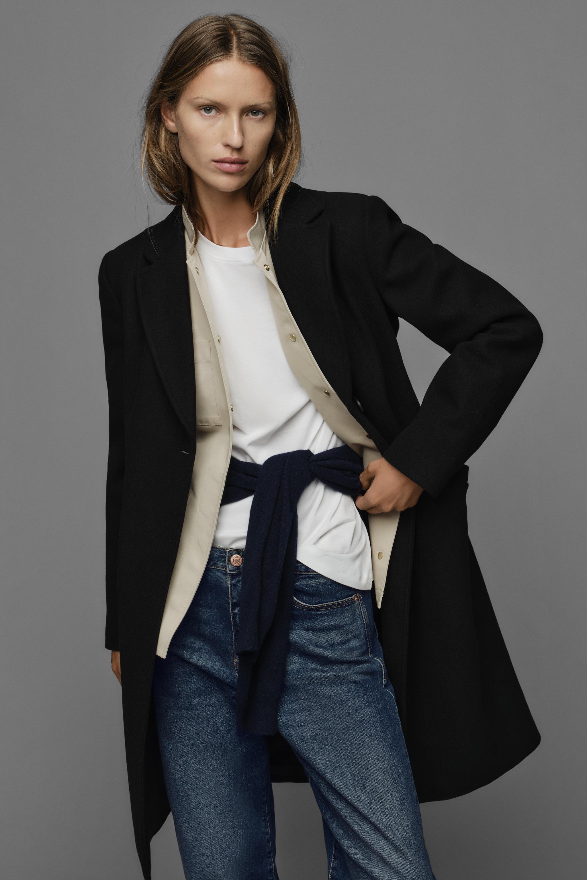 SOFT SHOULDER PADDED COAT