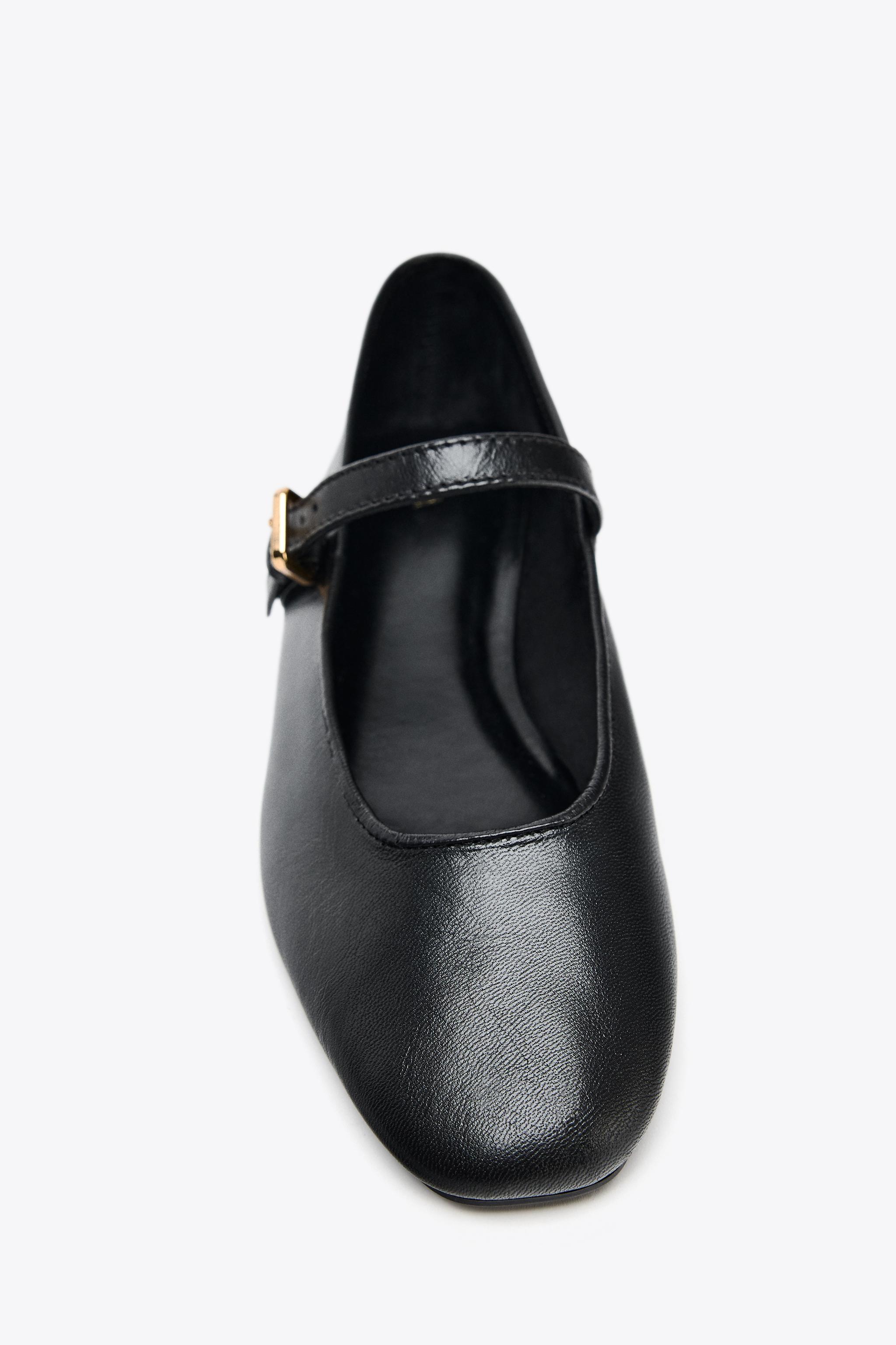 LEATHER BALLET FLATS 50TH ANNIVERSARY
