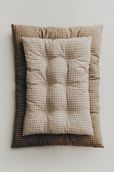 Zara CHECK PET TOPPER - 綠色