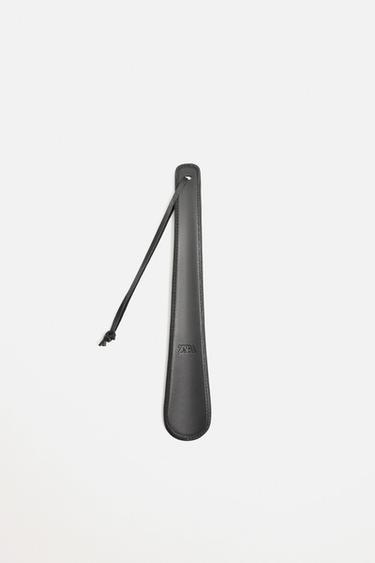 LEATHER SHOEHORN - Black by Zara - Image 0