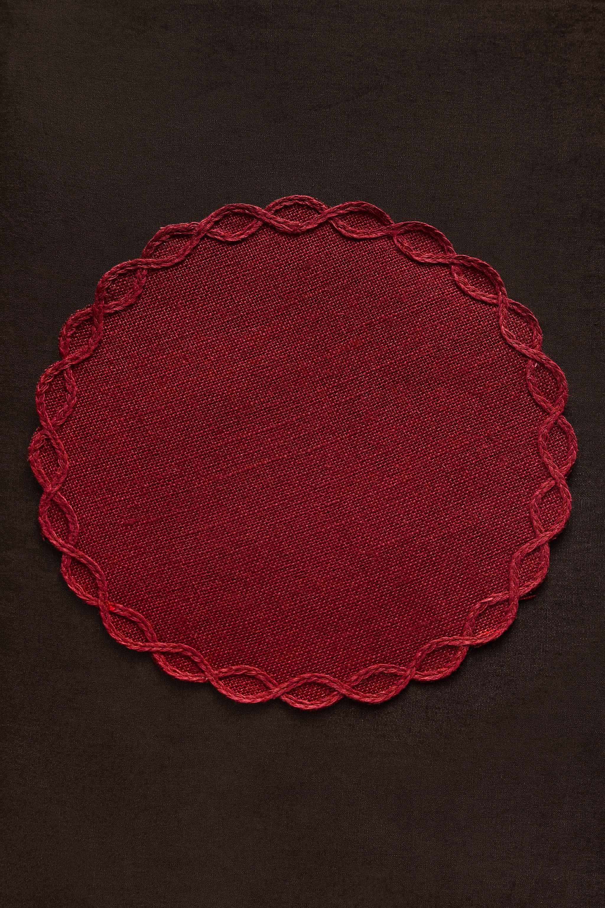 SET DE TABLE CHAÎNE RAMIE NOËL