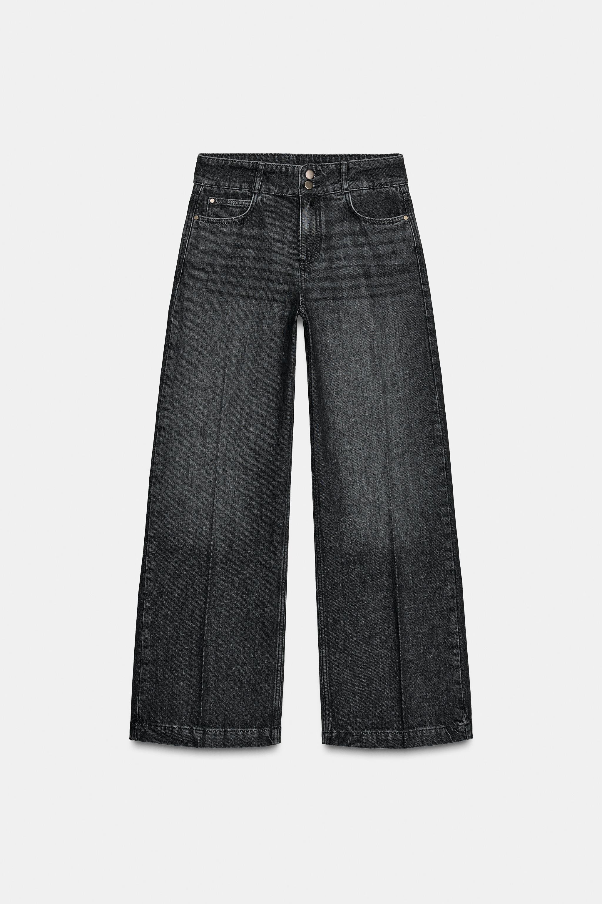 JEANS Z1975 YÜKSEK BEL GENİŞ PAÇA - Görsel 6