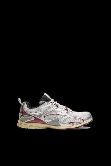 Zara CHUNKY SOLE SNEAKERS - Silver - Image 0