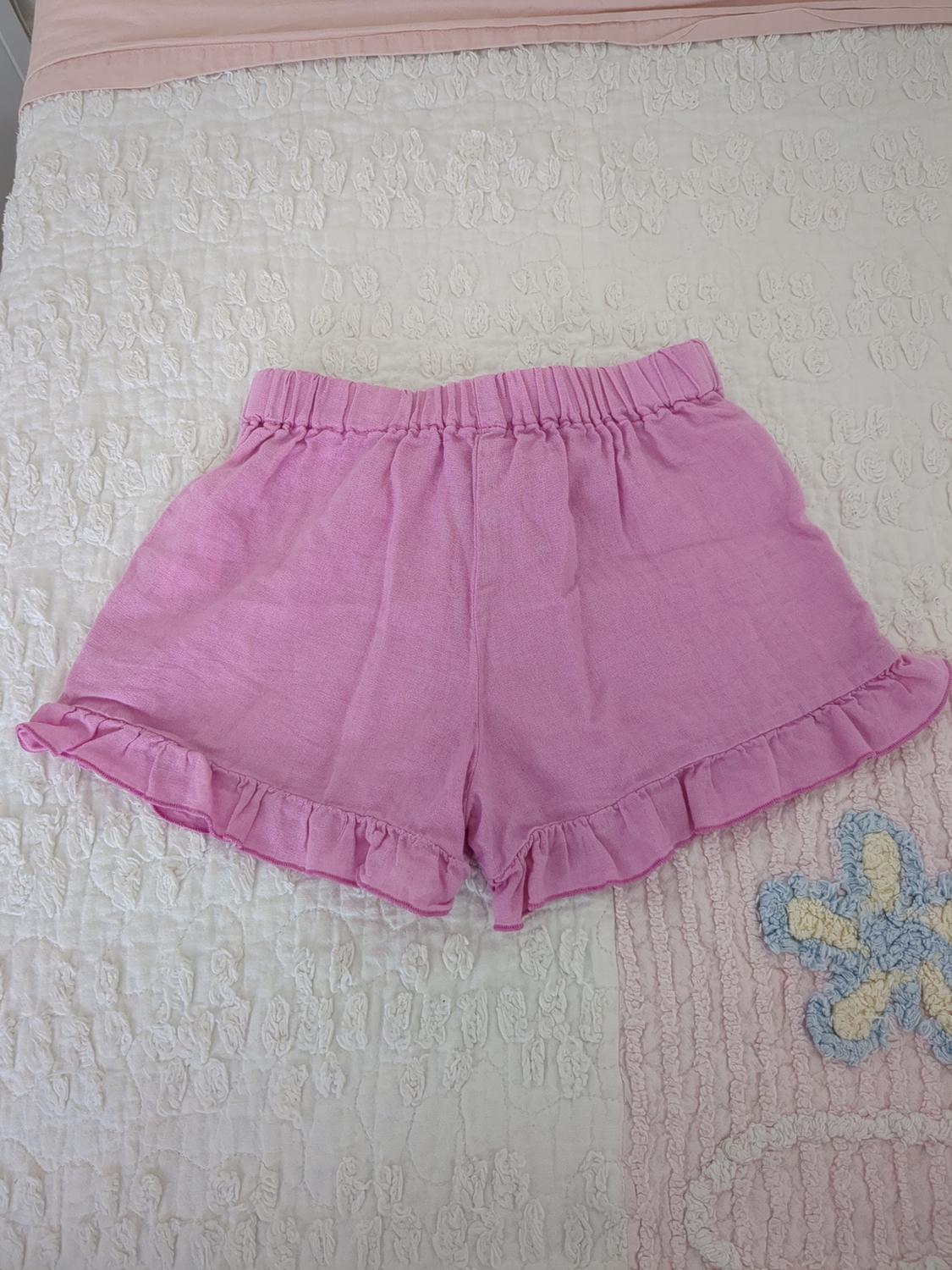 LINEN BLEND SASH SHORTS - Image 3