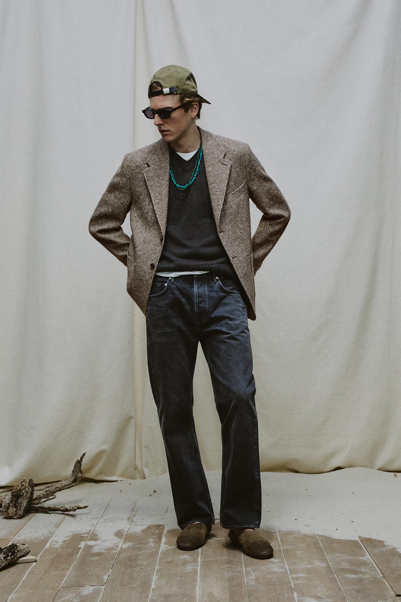 Футболка с карманом AARON LEVINE X ZARA + очки овальной формы AARON LEVINE X ZARA