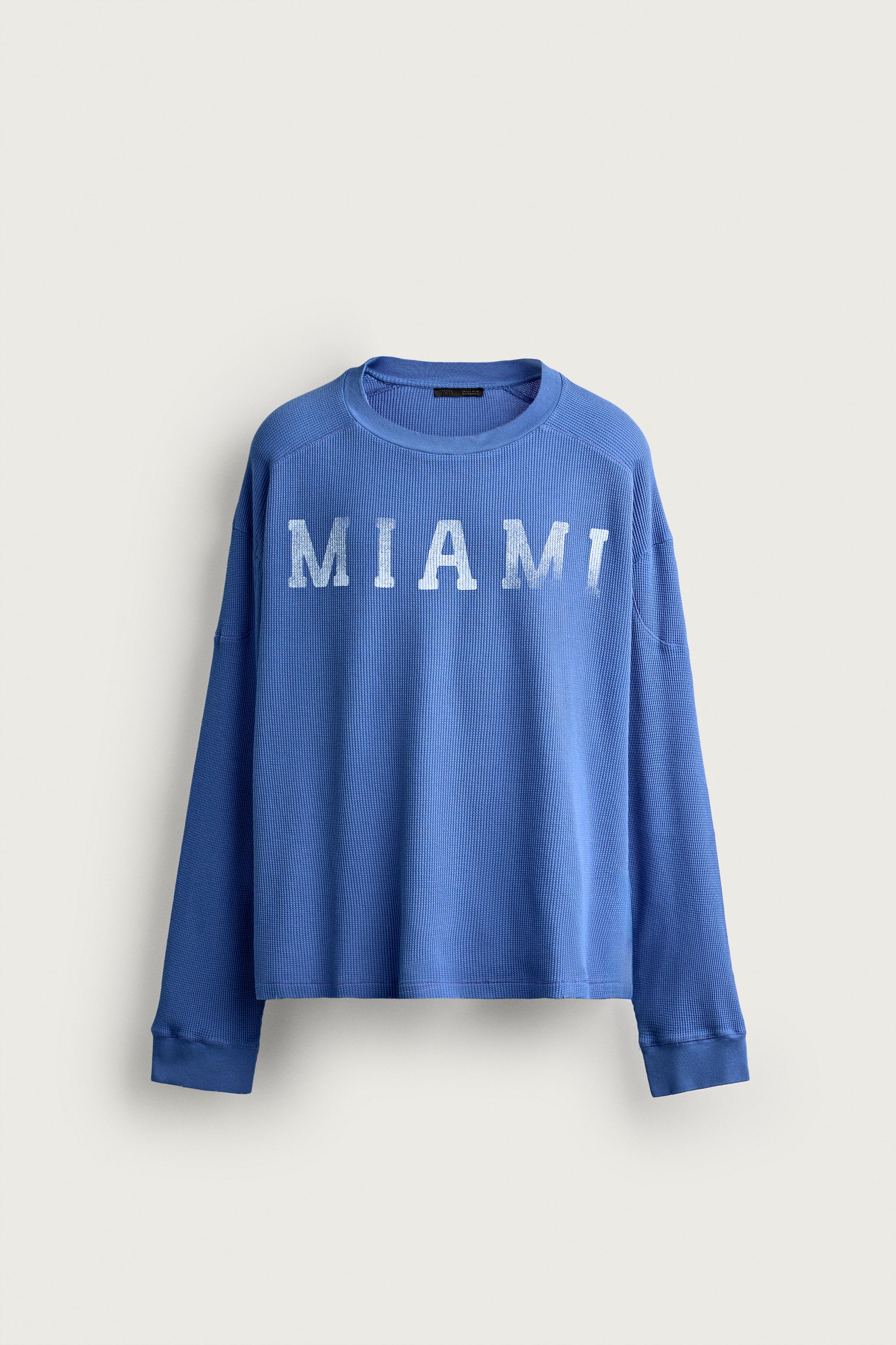 MIAMI WAFFLE KNIT T-SHIRT