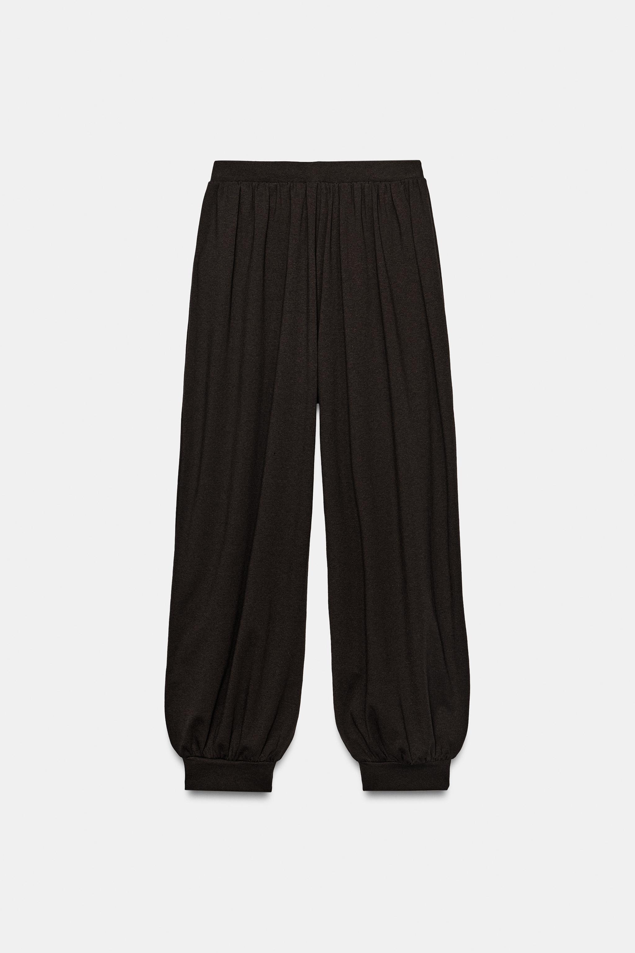 Женские брюки Zara BLOOMER TROUSERS — фото 6