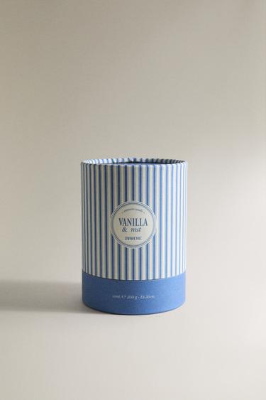 (300 G) VANILLA & NUT SCENTED CANDLE - Ecru / Beige by Zara - Image 3