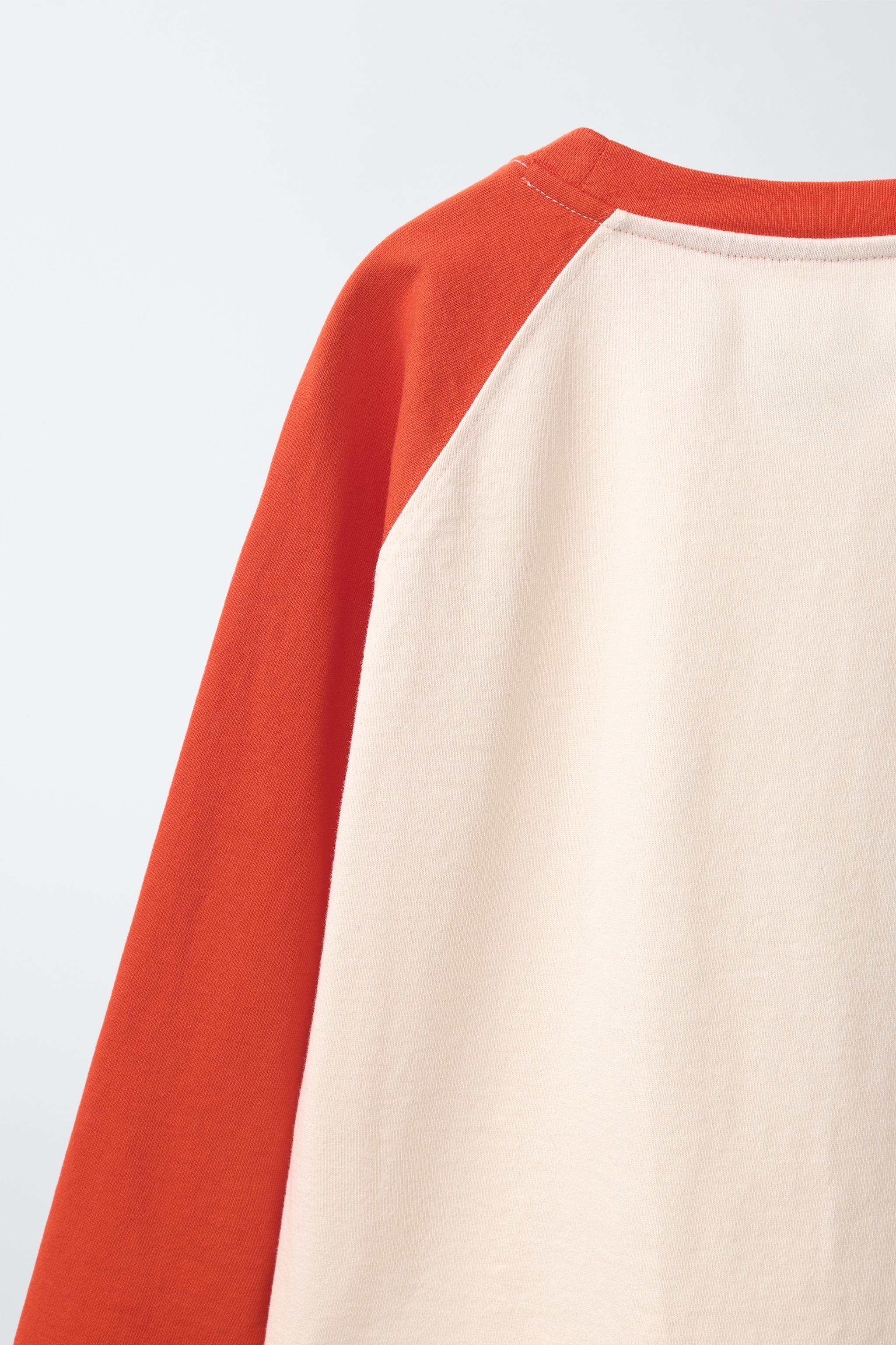 0FR. PARIS X ZARA RAGLAN LONG SLEEVE T-SHIRT
