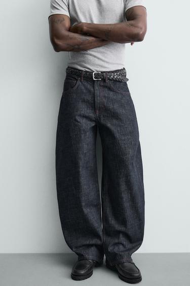 BALLOON FIT JEANS - Indigo by Zara