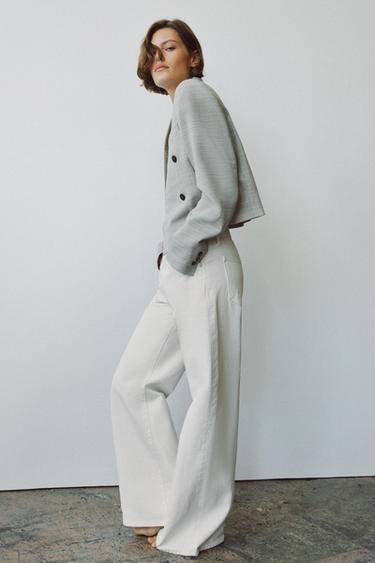 JEAN ZW COLLECTION LARGE TAILLE BASSE - Blanc de Zara - Image 2